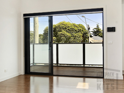 Flatpack building kits - double-glazed sliding door 2145mm X 2700mm
