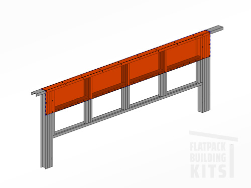 Flatpack construction extras - steel lintels
