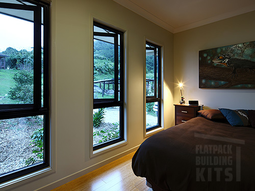 Flatpack building kits - double-glazed-windows modular combo A vertical 1800mm x 600mm