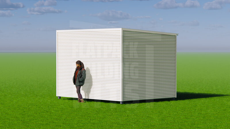 Australian steel habitable flatpack building kit 3m x 4m ...